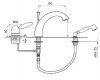 Giulini Giovanni Harmony Bateria wannowa 3-otworowa chrom 9565BD